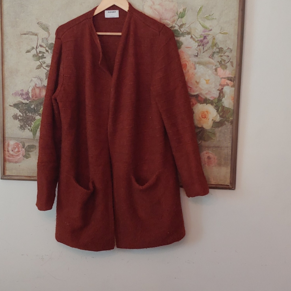Rust Old Navy Cardigan